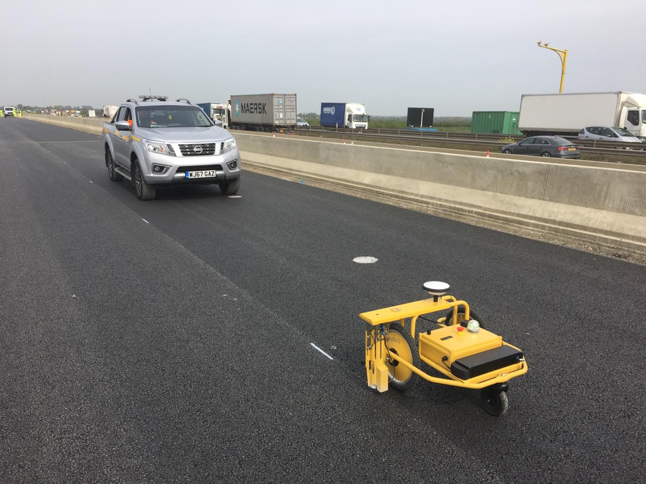 Highways England deploys roadmarking robot CiTTi Magazine