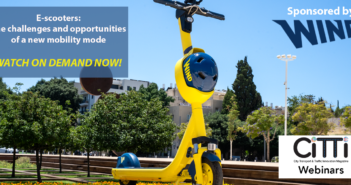 E-scooters: the challenges and opportunities of a new mobility mode – watch on demand now!