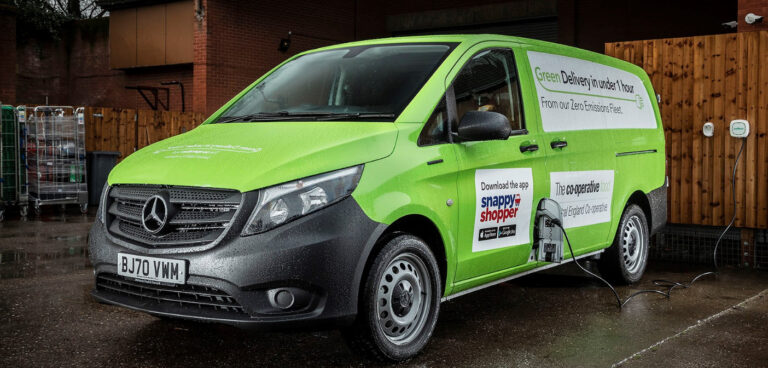 Central England Co-op trials zero-emission grocery deliveries with ...