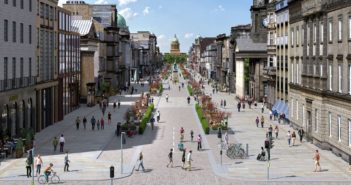 Edinburgh’s George Street transformation to remove traffic