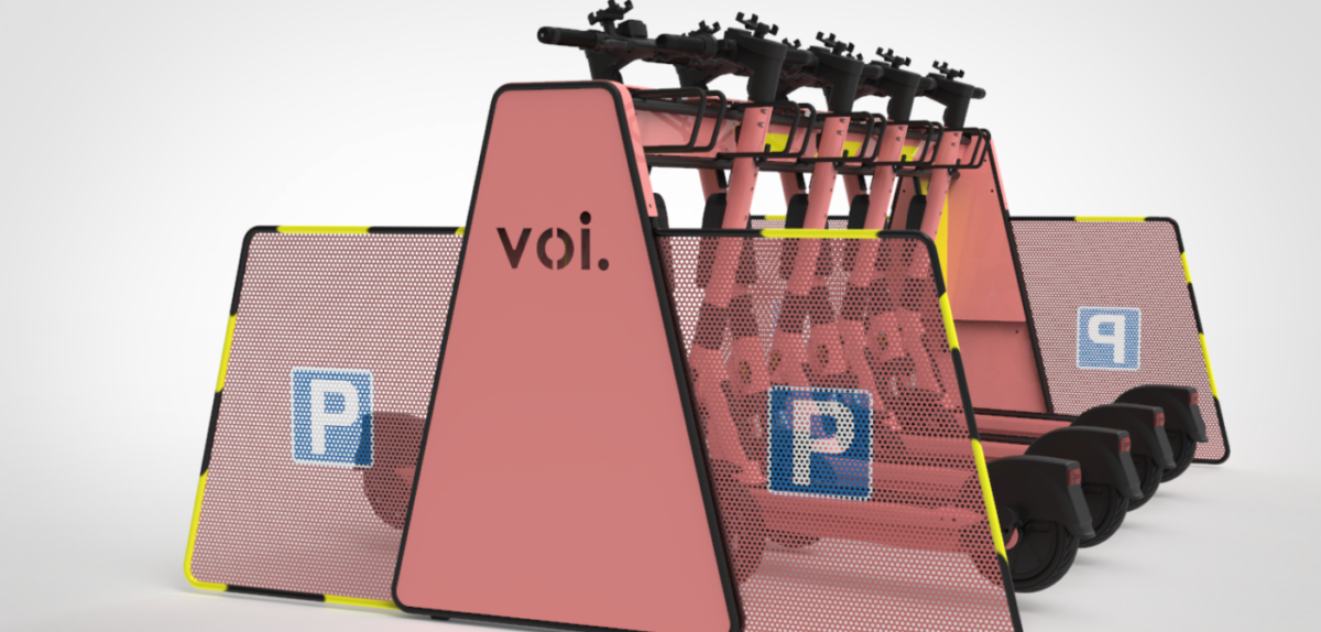 Voi and RNIB redesign e-scooter parking racks to reduce street hazards ...