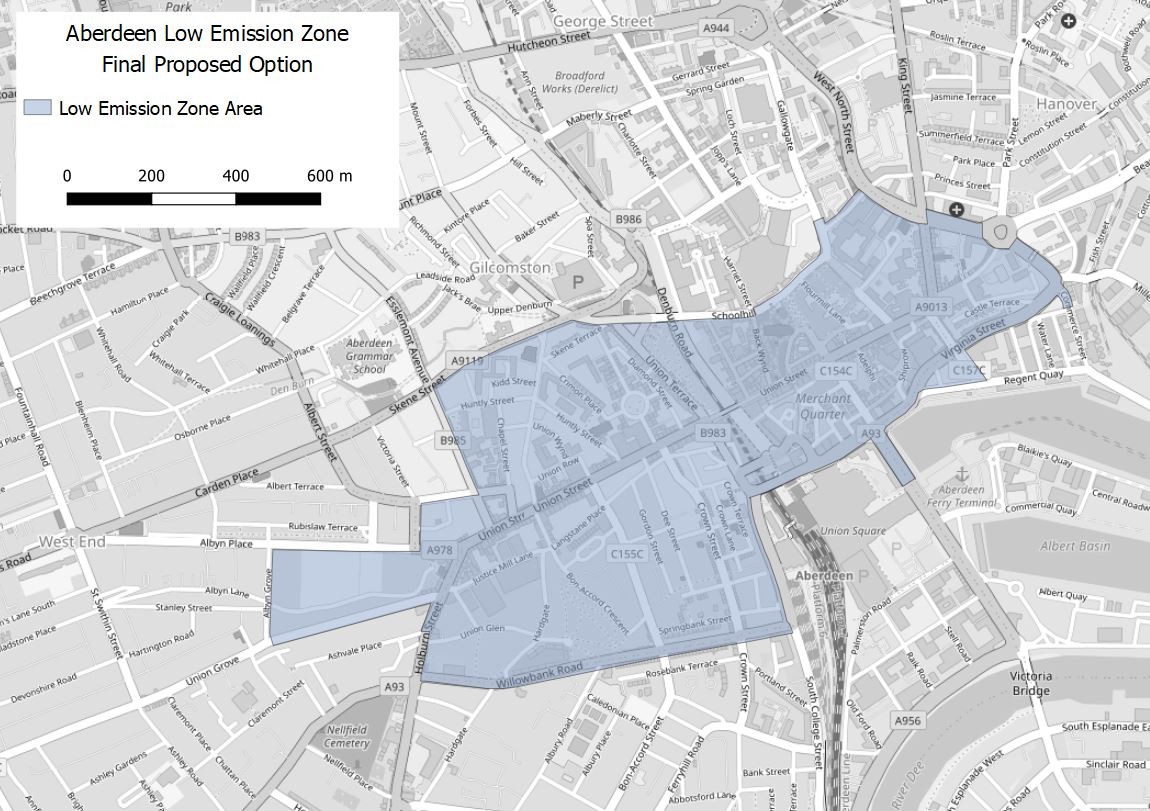 Aberdeen’s low emission zone boundary agreed CiTTi Magazine