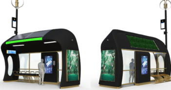 Smart bus stops arrive in Worcester