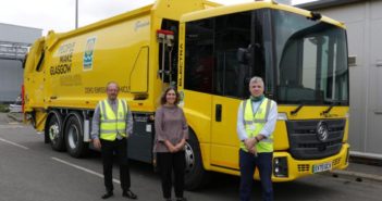 Electric refuse collection truck delivered to Glasgow City Council
