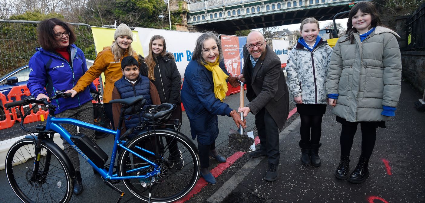 Construction of Edinburgh walking and cycling link begins CiTTi Magazine