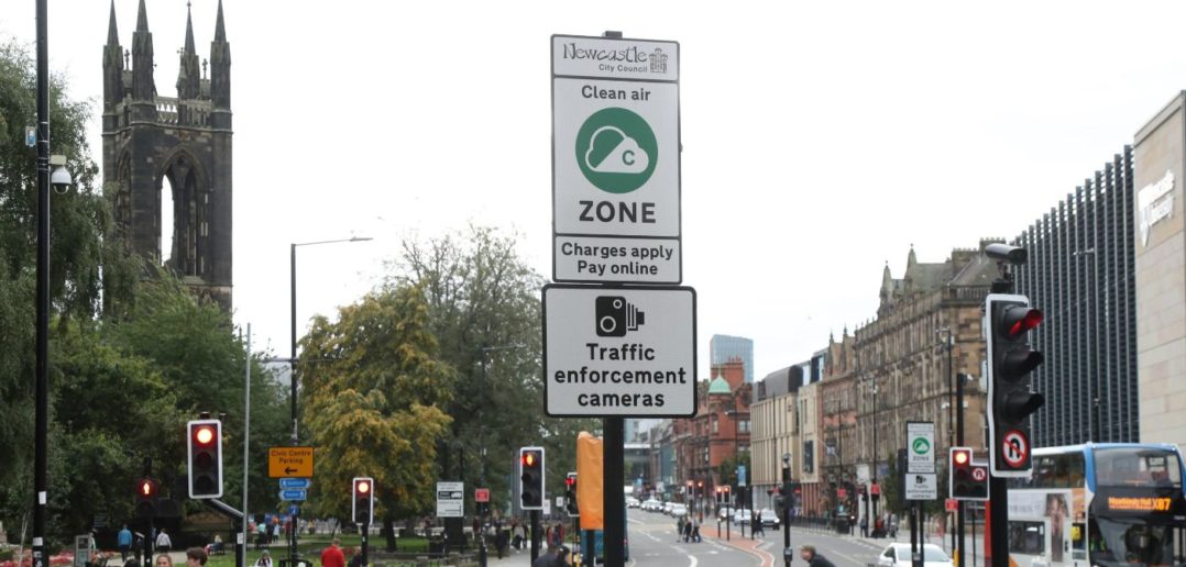 Signs and cameras unveiled in Newcastle and Gateshead ahead of