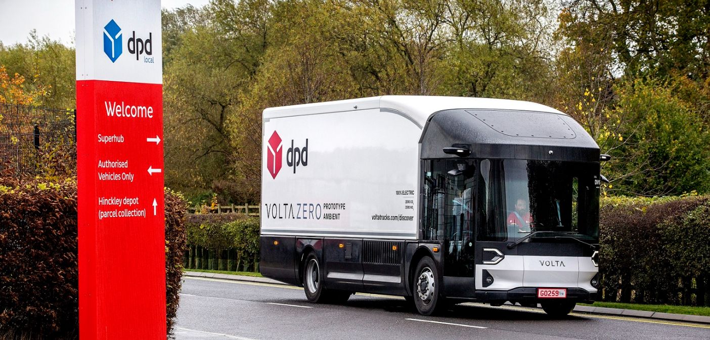 Volta's new electric truck completes test with DPD CiTTi Magazine