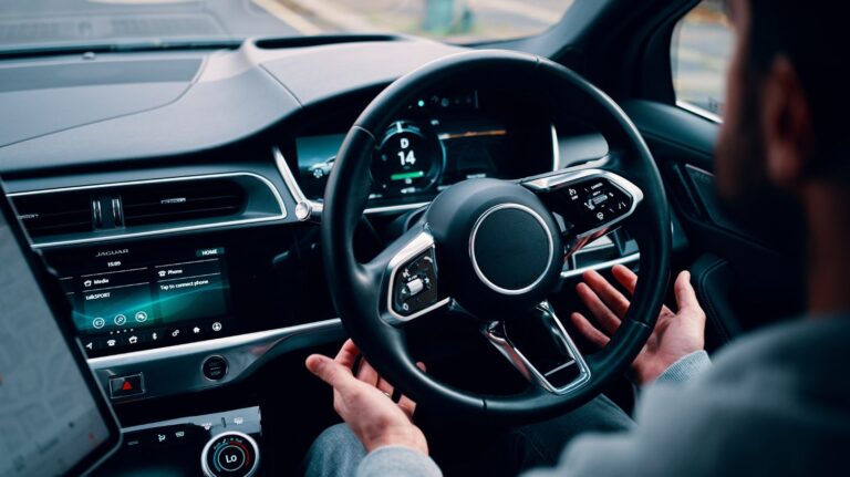 self-driving steering wheel