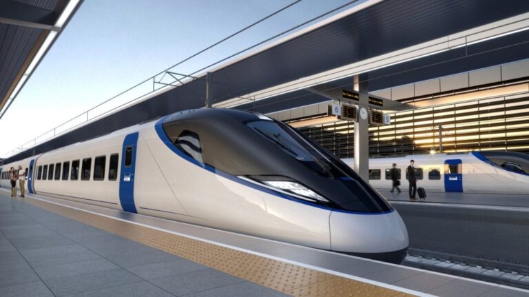 hs2 train visualisation