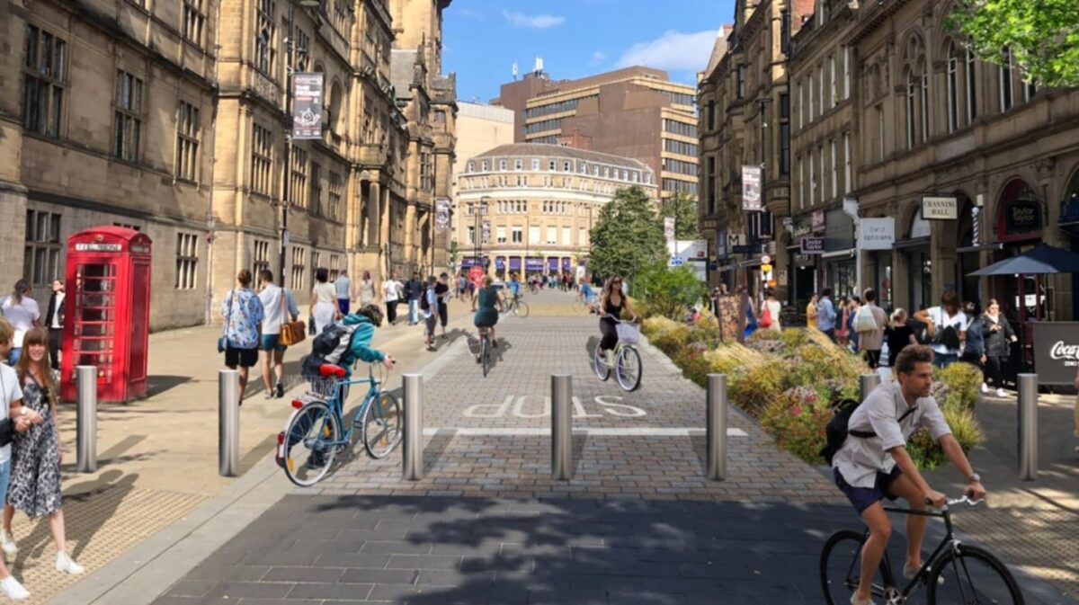 Sheffield introduces walking, wheeling and cycling improvements in ...