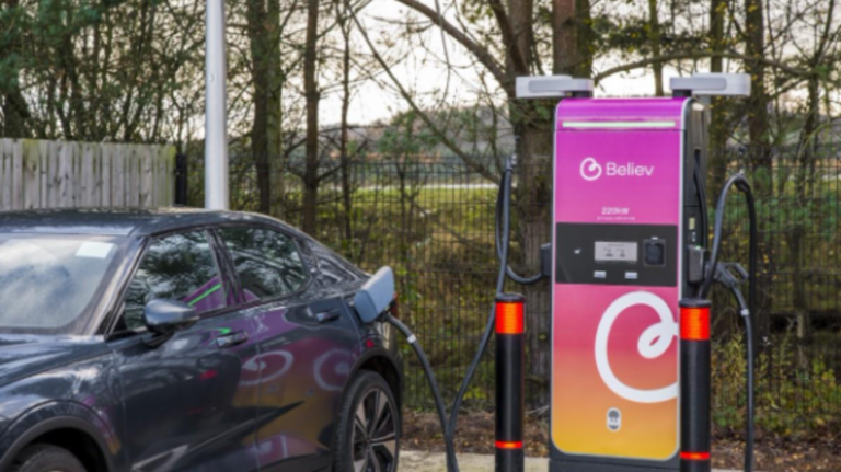 Four new EV chargers installed in Blackburn, Aberdeen